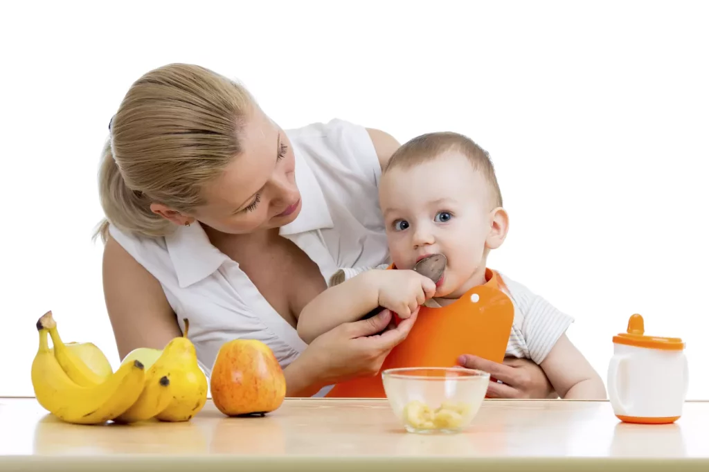 alimentos para mamães e bebês